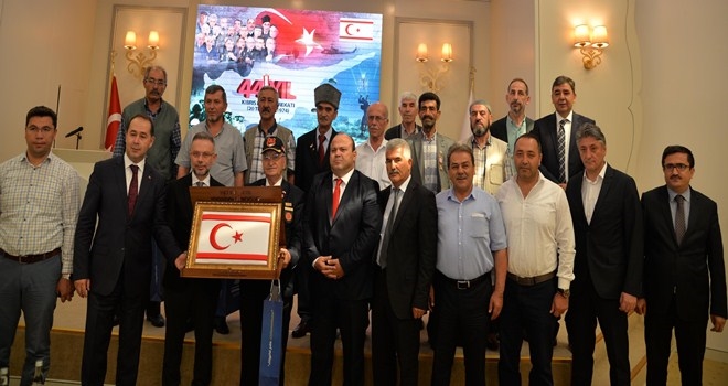 Kıbrıs Gazileri Onuruna Resepsiyon