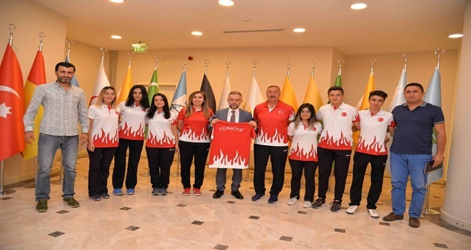 Bocce Milli Takımı´ndan Ertürk´e ziyaret