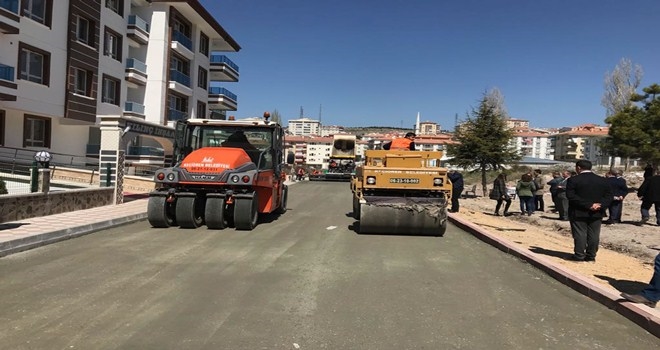 ANKARA´DA BİR İLK, BETON YOL