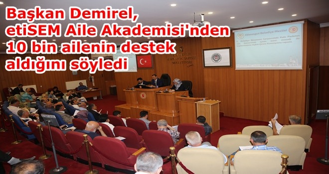 AİLE AKADEMİLERİ YAYGINLAŞTIRILMALI