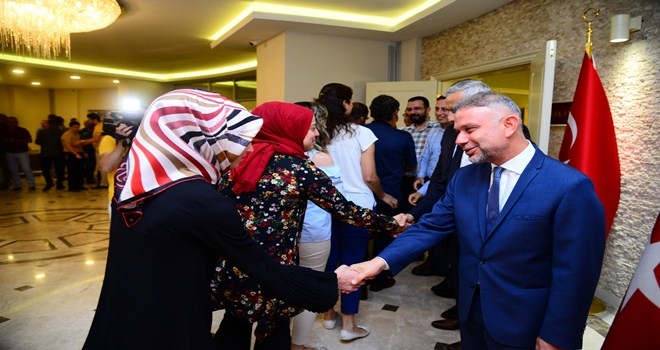 Başkan Ertürk personeliyle bayramlaştı