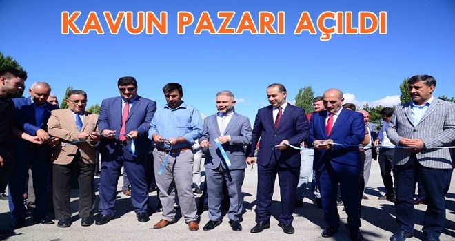 Kahramankazan kavunu pazara indi