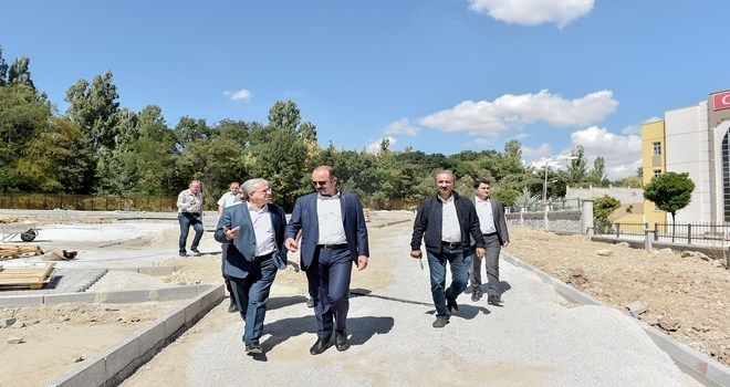Modern yapılar yeşil ile bütünleşiyor