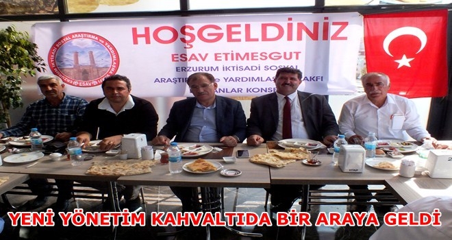 ESAV ETİMESGUT ŞUBESİNE YENİ YÖNETİM