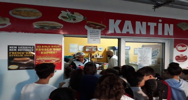 ETİMESGUT ZABITASI´NDAN KANTİNLERE SIKI DENETİM 