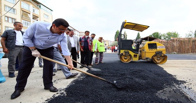 GÜVENLİ KEÇİÖREN İÇİN ASFALT SERİMİ TAM GAZ