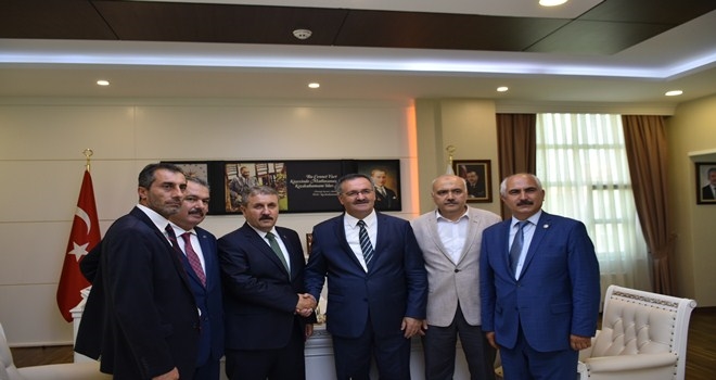 DESTİCİ´DEN BAŞKAN GÜNEY´E ZİYARET