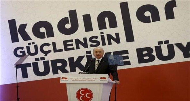 Bahçeli; Kadın Kolları İstişare Toplantısında Konuştu