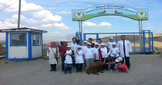 Özel öğrencilerden anlamlı ziyaret