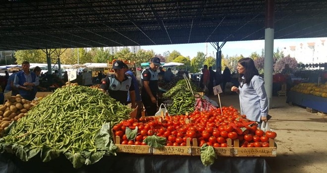 ETİMESGUT ZABITASINDAN PAZAR DENETİMİ