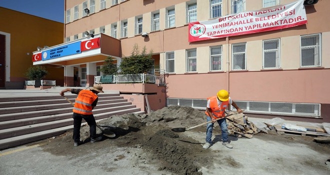 Yenimahalle´de okullar eğitime hazır