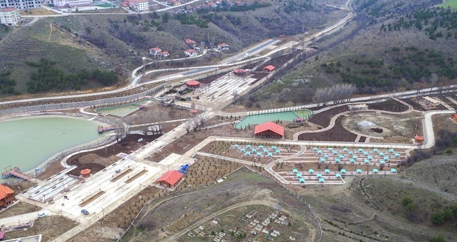 Üreğil Millet Bahçesi açılış için gün sayıyor