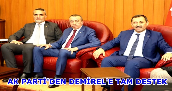 AK PARTİ ETİMESGUT TEŞKİLATINDAN BAŞKAN DEMİREL´E TAM DESTEK  