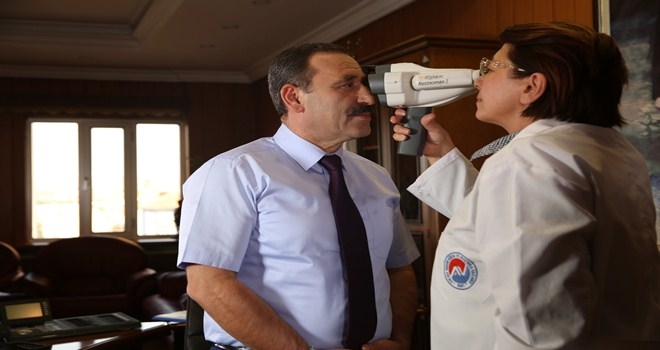 ETİMESGUT´TA DÜNYA GÖZ TARAMA REKORU KIRILACAK