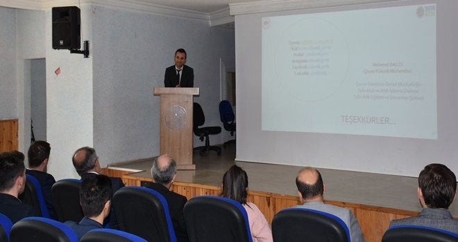 Sıfır Atık Bilgilendirme Toplantısı Yapıldı