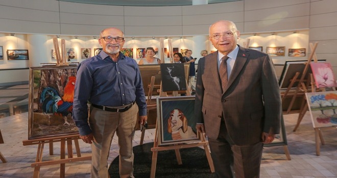 YENİMEK Yağlı Boya Resim Sergisi açıldı