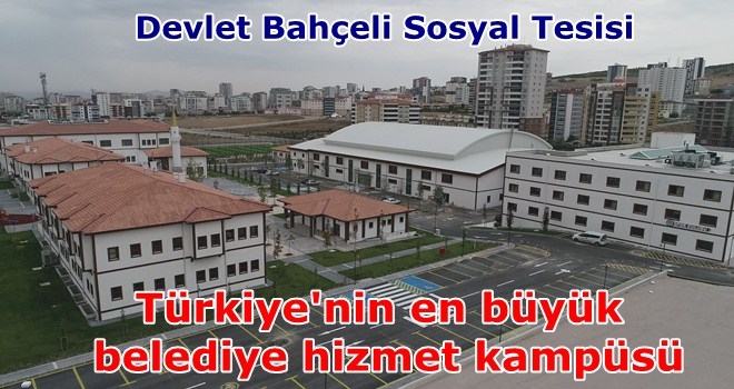 ?DEVLET BAHÇELİ EĞİTİM SPOR VE YAŞAM MERKEZİ? HİZMET VERMEYE BAŞLADI