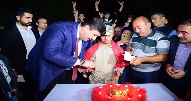 Down sendromlu Umut´un askerlik hayali gerçek oldu