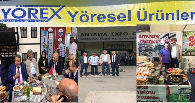 BEYPAZARI YÖRESEL ÜRÜNLER FUARINDA 