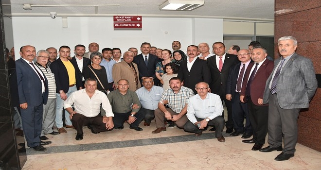 Mamak Belediyesi´nden muhtarlara ofis