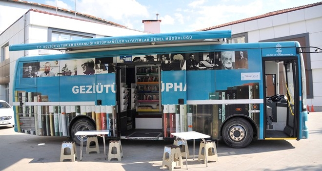 Gezici Kütüphane Mamak´a geliyor
