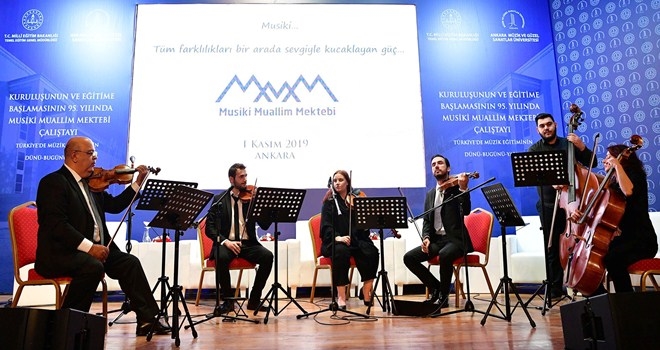 95. Yılında Musiki Muallim Mektebi Çalıştayı