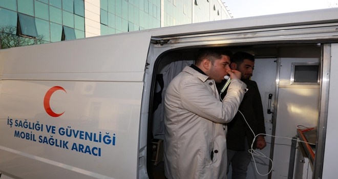 Yenimahalle personeline sağlık muayenesi