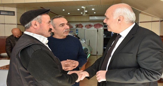 Başkan Acar, Esnafın İçinde Esnafla İç İçe