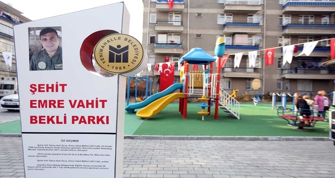 Yenimahalle şehidinin adı parkta yaşayacak 