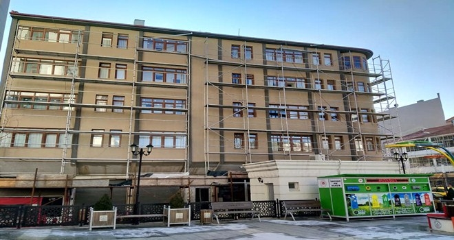 Kızılcahamam da Bina Cepheleri Değişiyor