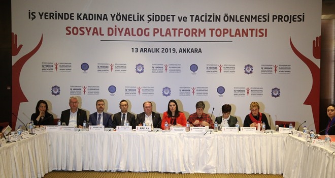İş Yerinde Kadına Yönelik Şiddet ve Tacizin Önlenmesi Projesi 
