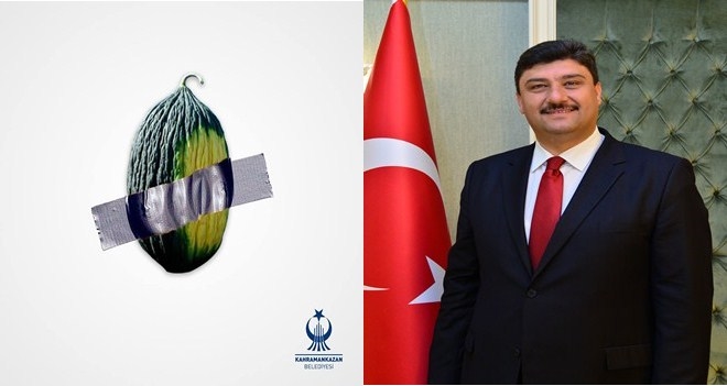 Bantlı muzun rakibi bantlı kavun oldu 