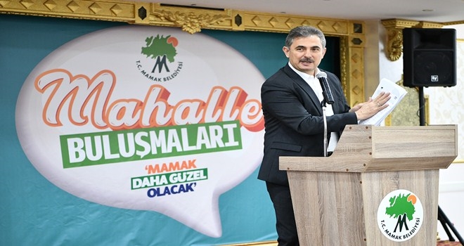 Mamak´ta mahalle buluşmaları başladı