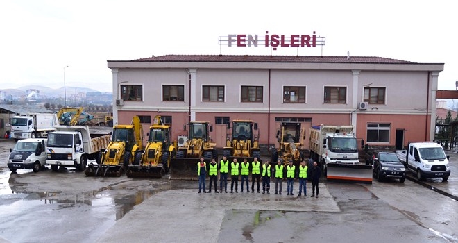 Kahramankazan karla mücadeleye hazır