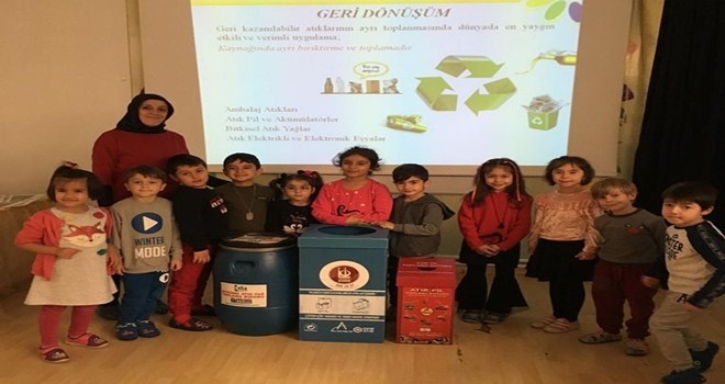 ÖĞRENCİLERE ÇEVRE KONUSUNDA PROFESYONEL DESTEK