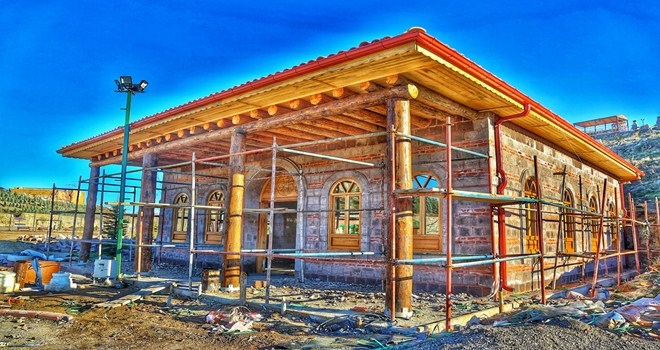 KARTALTEPE CAMİİ´NİN YAPIMI DEVAM EDİYOR
