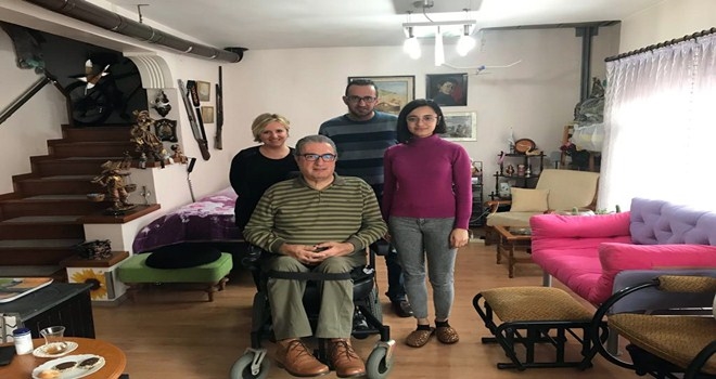 Yenimahalle´de engellilere bire bir ziyaret