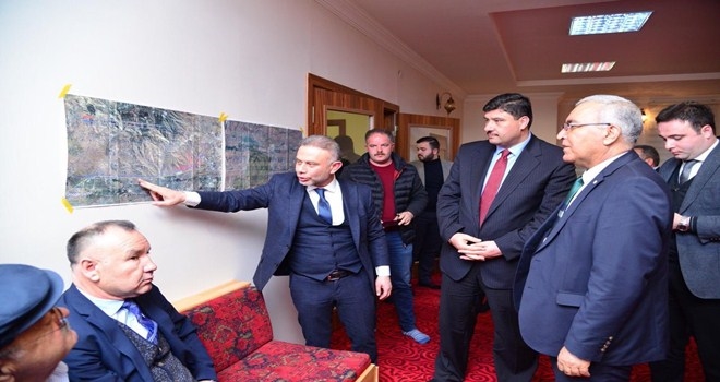 Ertürk ve Kınacı ?can suyu? projesini anlattı