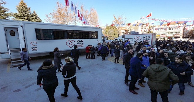Yenimahalle´de 2 günde 100 ünite kan bağışlandı