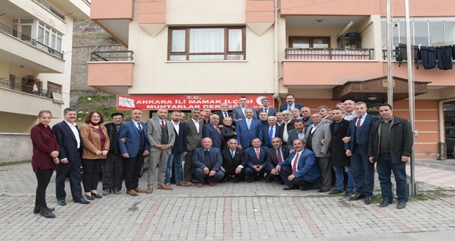Muhtarlardan Başkan Akgül´e vefa yemeği