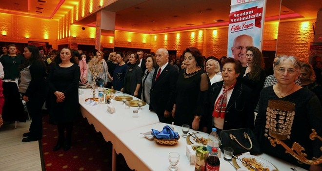 Yaşar, Kadınlar Günü´nde emekçi kadınları yalnız bırakmadı