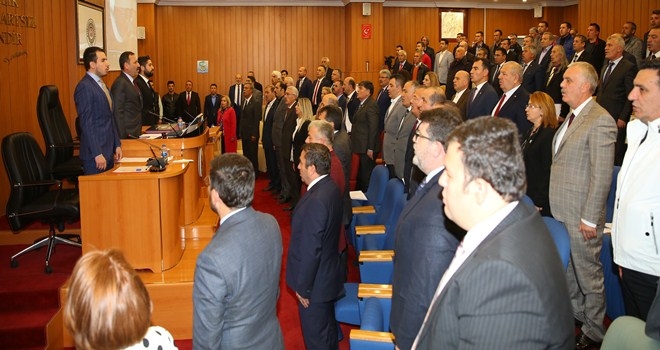ETİMESGUT BELEDİYE MECLİSİ İLK TOPLANTISINI YAPTI