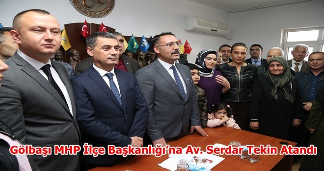 MHP Gölbaşı´nda Serdar Tekin dönemi