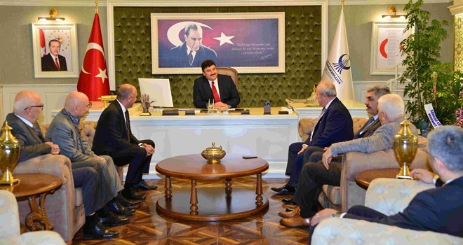 ASO´dan Başkan Oğuz´a ziyaret