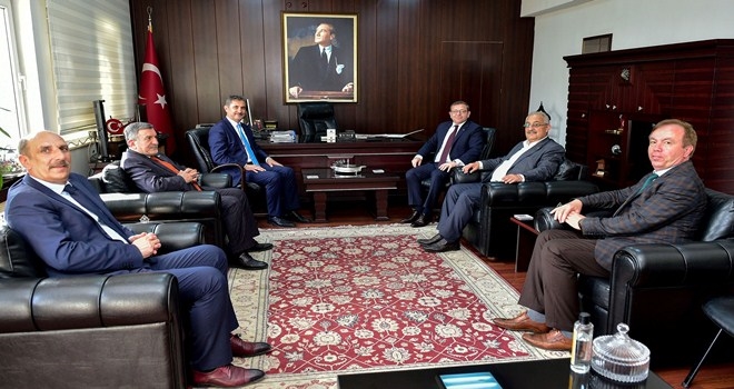 Köse´den Kaymakam Polat´a Ziyaret