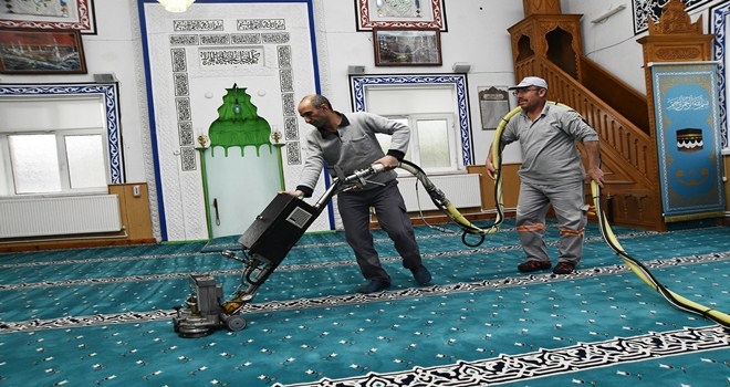 Mamak´ta camiler Ramazan´a hazır