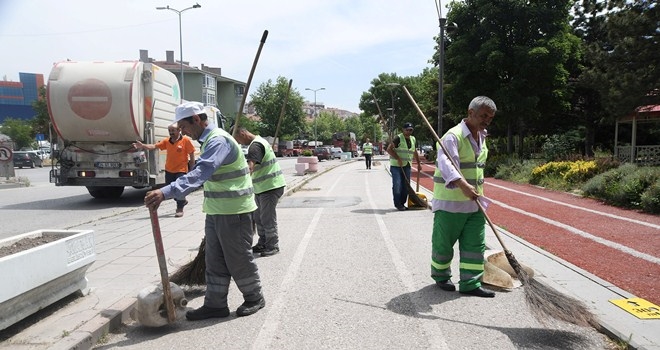 Bayram öncesi hummalı çalışma
