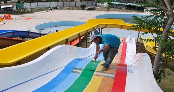 KALABA AQUA PARK YENİLENİYOR