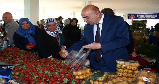 KEÇİÖREN´DE PAZARLAR ESKİ DÜZENİNE KAVUŞTU