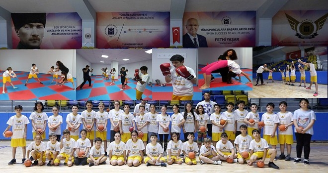 Yenimahalle´de yaz okulları start verdi